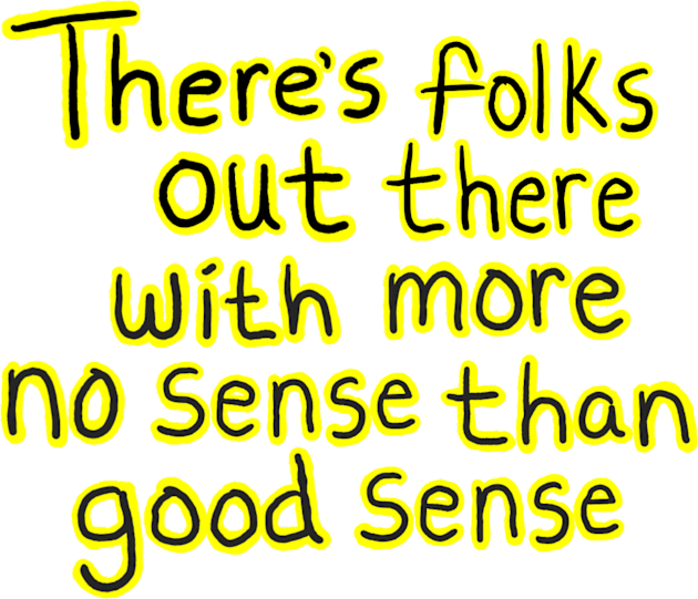 No Common Sense Kids T-Shirt by BisKitsNGravy