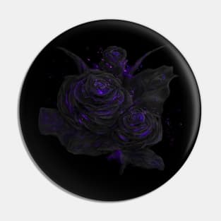 Sparkling roses - purple option Pin