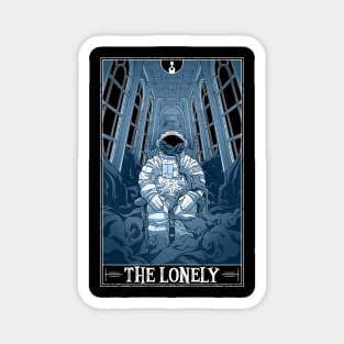 The Lonely Tarotesque (Dark) Magnet