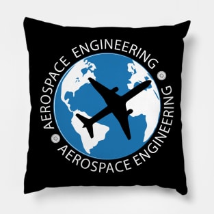 aerospace engineering airplane engineer aeronautical Pillow