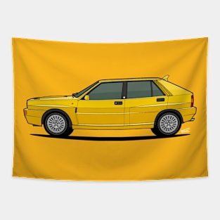 Lancia Delta Integrale Evo II side profile Tapestry