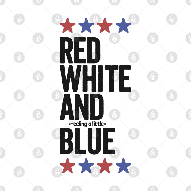 4th of July Summertime Blues: Red, White, and Feeling a Little Blue by TwistedCharm