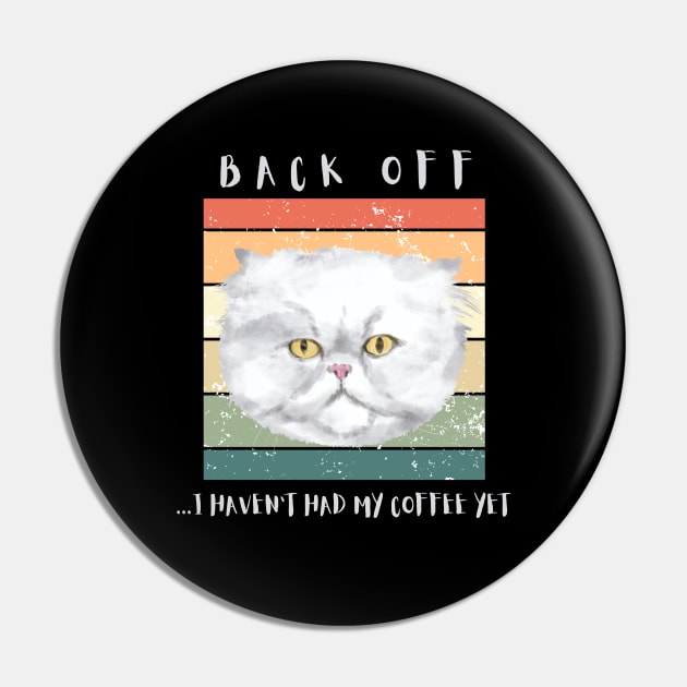 Back off...I haven't had my coffee yet. Pin by My-Kitty-Love