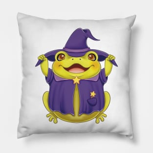 Wizard Frog Pillow