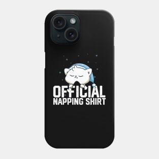 officiall napping shirt Phone Case