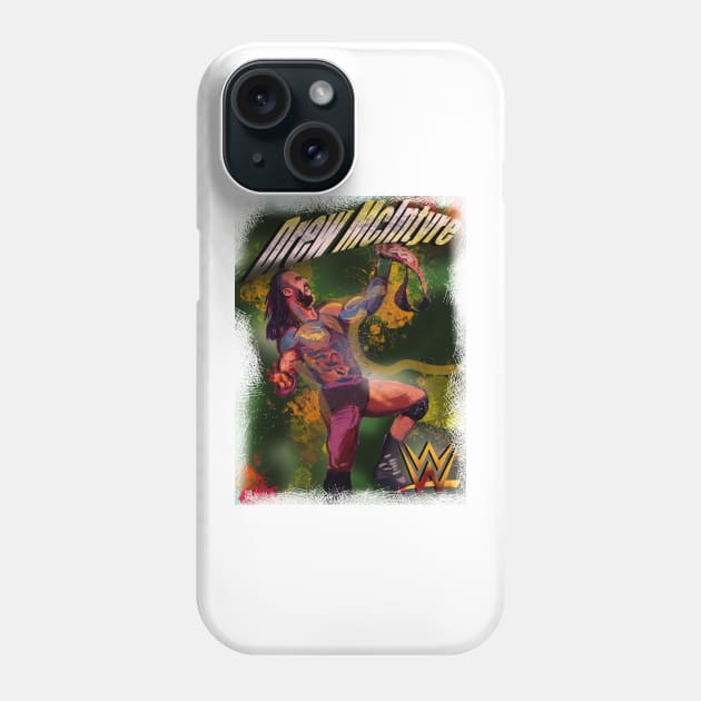 Drew McIntyre Phone Case by Popoffthepage