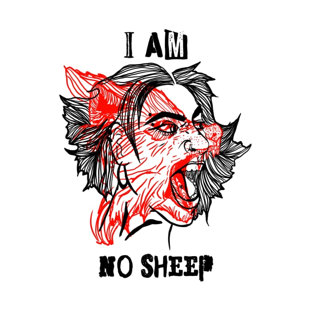 I Am No Sheep by OatMilkLady