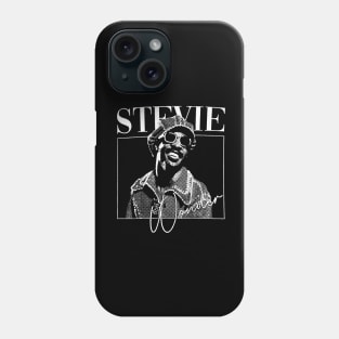 Stevie Wonder - Halftone Phone Case