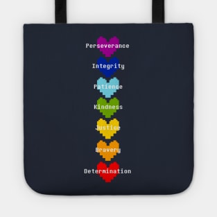 Undertale Human souls Tote