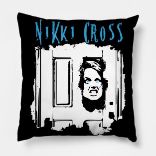 Crossing the Line of inSanity Pillow