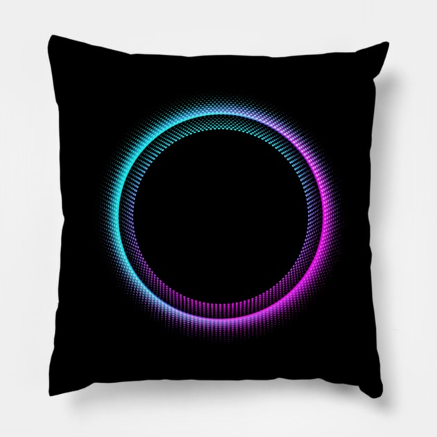 Glow Circle Pillow by Nature