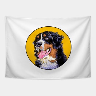 BERNER DOG GOLD Tapestry