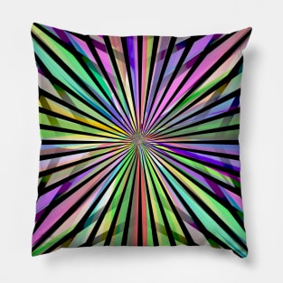 WEBBED Abstract Art. Pillow