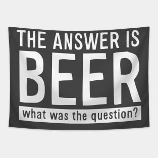 The Answer is Beer Tapestry