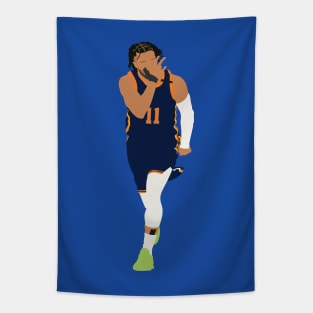 Jalen Brunson 11 New York Knicks Playoff Tapestry