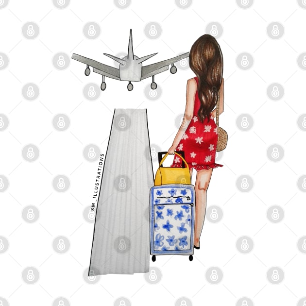 Traveling Girl by Susy Maldonado illustrations