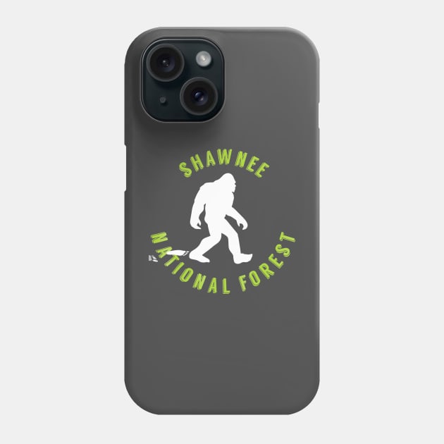 Shawnee National Forest Squatch Phone Case by The Convergence Enigma