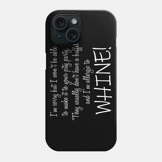 Pity Party R.S.V.P. Phone Case by marengo