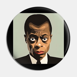 James Baldwin Pin