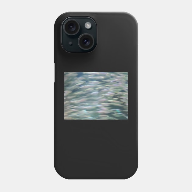 Fish in Motion Phone Case by HappyRandomArt