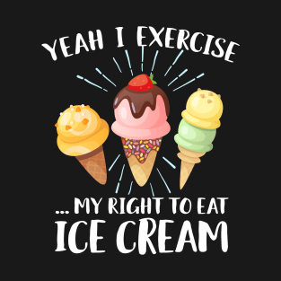 Right To Eat Ice Cream T-Shirt