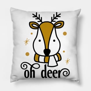 Oh Deer Pillow