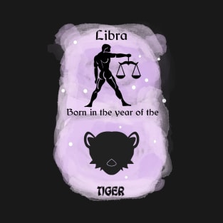 Libra Born in the Year of the Tiger T-Shirt