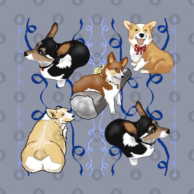 Pembroke Welsh Corgi Fun! by Salzanos