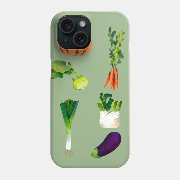 Vegetables Phone Case by Mofy