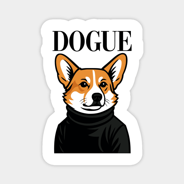 Dogue – Magazine Rip Off Magnet by Designed By Marty
