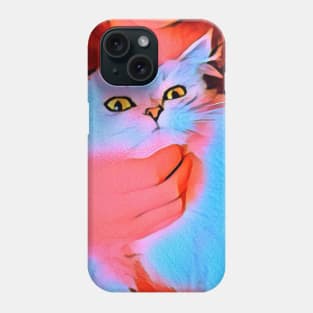 Lovely Kitty Cat Art Phone Case
