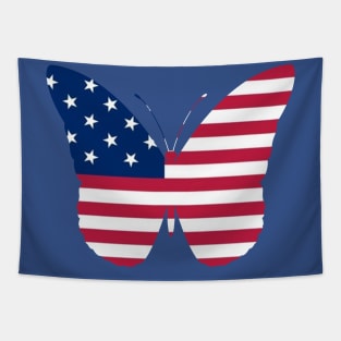 Butterfly American Girl Tapestry