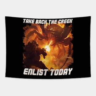 Take back the creek helldivers 2 Tapestry