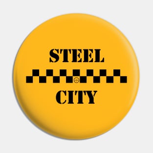 Steel City - Black Pin