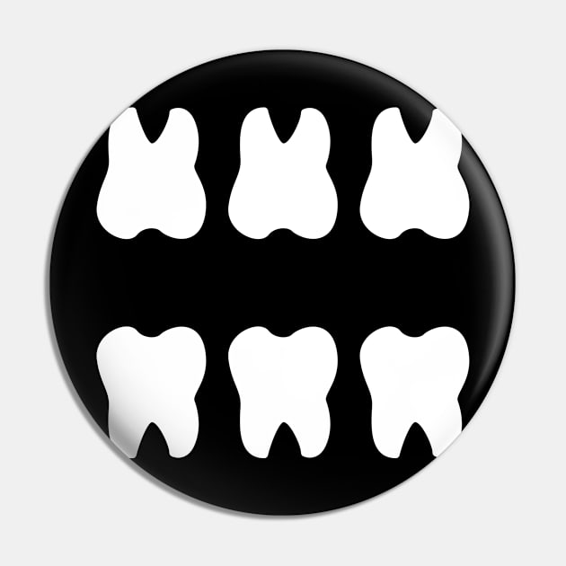 teeth Pin by FromBerlinGift