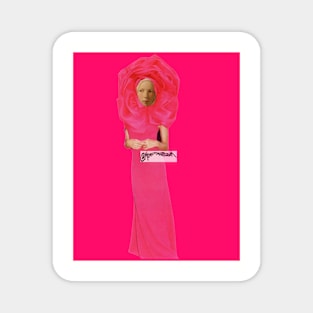 Classic Art ft. Schiaparelli Pink - What does this remind you of? Magnet