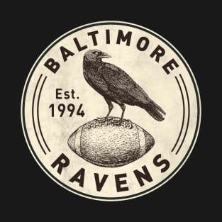 Vintage Baltimore Ravens by Buck Tee T-Shirt