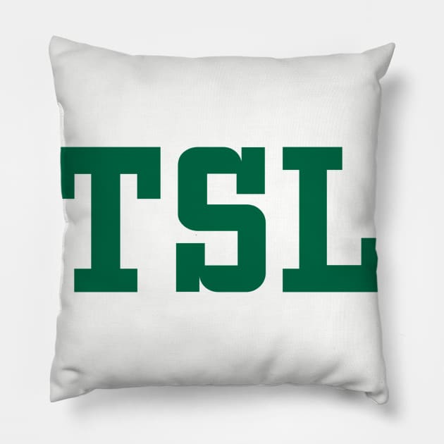 $TSLA Pillow by thepodcastwithoutaname