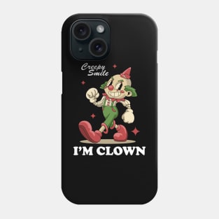 Funny Jester Halloween Phone Case