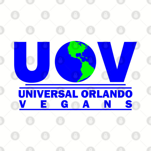 Universal Orlando Vegans Blue by hhn fanatic