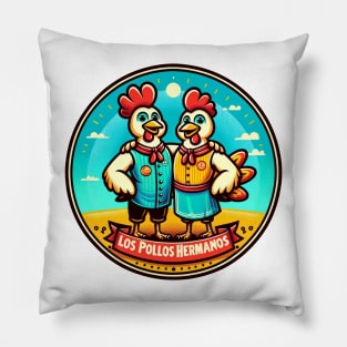 "Los Pollos Hermanos" - Breaking Bad Flavor and Style Pillow