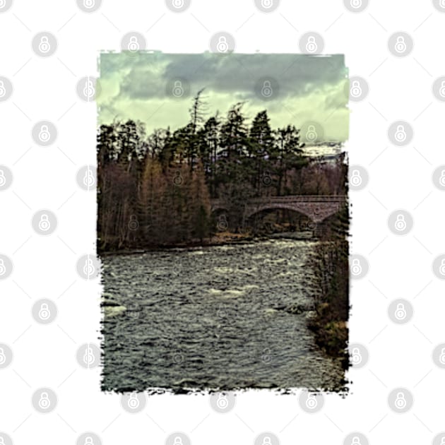 Invercauld Bridge, River Dee, Braemar, Scottish Highlands, UK (6) by Avalinart