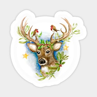 Christmas Deer Magnet