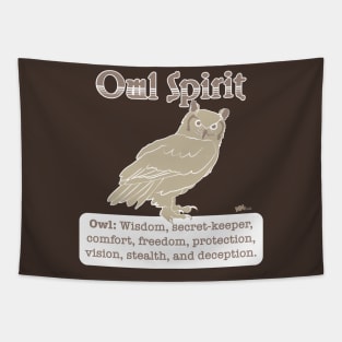 Spirit Animal-Owl Tapestry