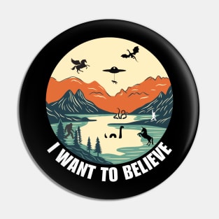 I Want To Believe Pin