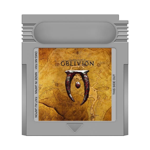 Oblivion Game Cartridge by PopCarts