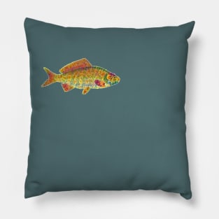 Golden Fish Pillow