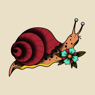 Old School Snail T-Shirt