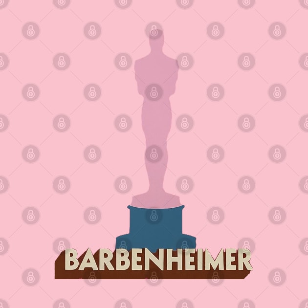 Barbenheimer - Oscars 2024 by Retro Travel Design