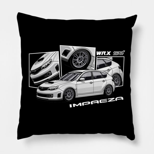 Impreza WRX STI, JDM Pillow by T-JD